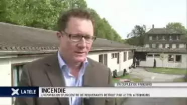 Incendie au centre de requérants d'asile de la Poya