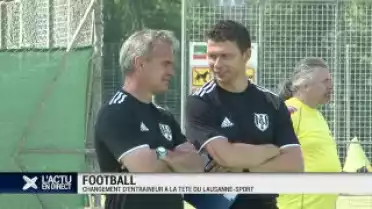 Changement d&#039;entraîneur au Lausanne-Sport