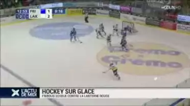 Fribourg Gottéron battu par la lanterne rouge