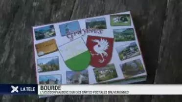 L&#039;écusson vaudois sur des cartes postales gruériennes