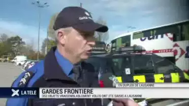 Des douaniers ont saisi 352 objets vraisemblablement volés