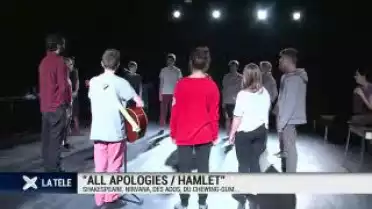 Hamlet expliqué sur scène, c'est le projet de All Apologies!