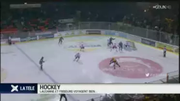 Une soirée de hockey parfaite pour Lausanne et Fribourg