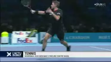 Wawrinka joue bien contre Nadal, mais il finit par perdre
