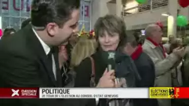 Elections genevoises: la réaction de Micheline Calmy-Rey