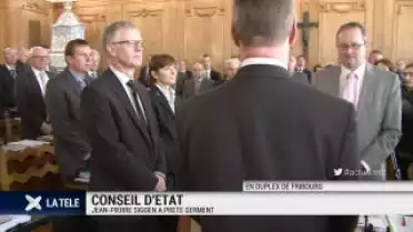Jean-Pierre Siggen a prêté serment aujourd'hui