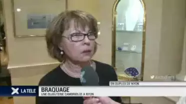 Braquage d'une bijouterie à Nyon: la patronne témoigne!