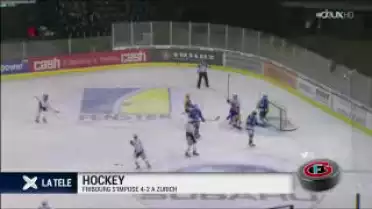 Fribourg Gottéron s'impose à Zurich 4 à 2