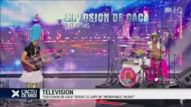Le groupe Explosion de caca fait un carton sur M6