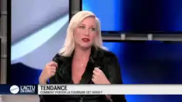 Fourrures à la mode contre températures négatives