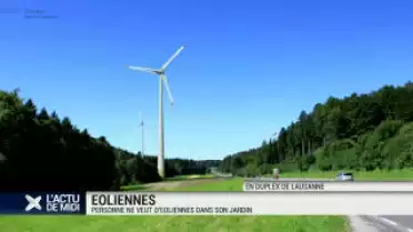 Mise à l'enquête pour huit éoliennes dans le Jorat sud