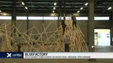 Décors recyclables sur-mesure pour l'émission Zéro Carbone !