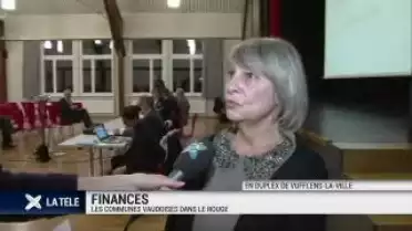 Environ 90% des communes vaudoises sont dans le rouge