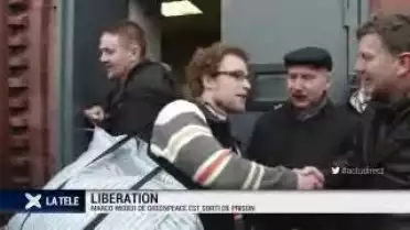 Le militant de Greenpeace Marco Weber est sorti de prison