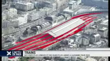 Le nouveau visage de la gare de Lausanne !