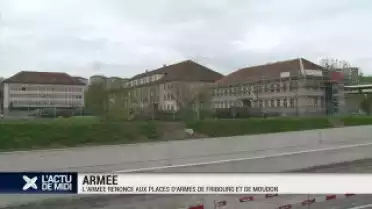 L&#039;armée renonce aux places d&#039;arme de Moudon et de la Poya