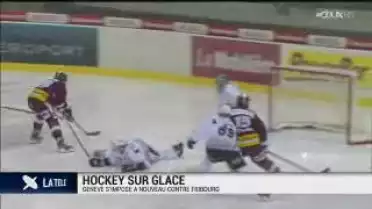 Fribourg Gottéron encore battu à Genève