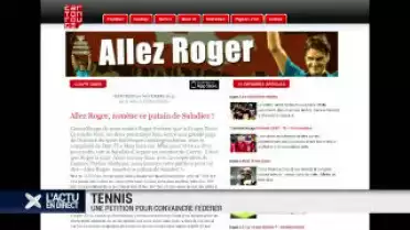 Coupe Davis: Une pétition pour convaincre Roger Federer