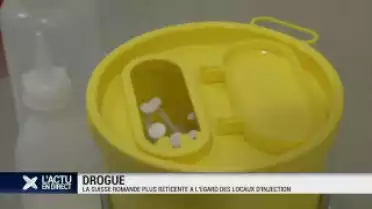 Drogue: les romands plus réticents aux locaux d&#039;injection