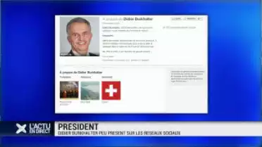 Un nouveau président inexistant sur les réseaux sociaux