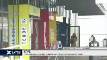 L'EPFL inaugure son centre commercial