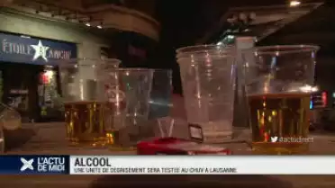 Alcool: une unité de dégrisement sera testée au CHUV à Lausanne