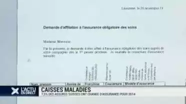 600&#039;000 assurés ont décidé de changé de Caisse maladie