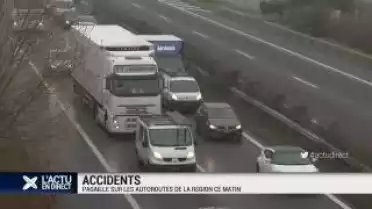 Pagaille sur les autoroutes ce matin