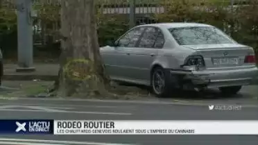 Rodéo: les chauffards genevois avaient fumé du cannabis