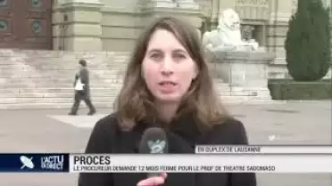 Le procureur demande 12 mois ferme pour le prof de théâtre sado-maso