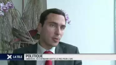 Fribourg: Emmanuel Kilchenmann quitte le PDC pour l&#039;UDC
