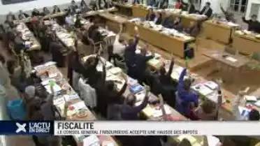 L&#039;augmentation des impôts à Fribourg passe la rampe.