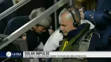 Bertrand Piccard enfermé durant 72 heures dans 4,5m3