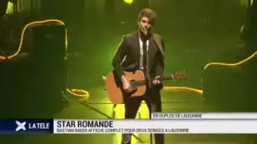 Lausanne: les fans de Bastian Baker se moquent de la pluie