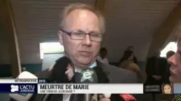 Affaires judiciaires 2013: Marie