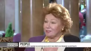 Interview de Nadine de Rothschild