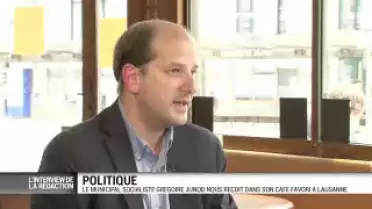 Interview du municipal lausannois Grégoire Junod