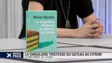 Marque-page - La singulière tristesse du gâteau au citron