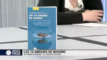 Marque-page - Les 10 amours de Nishino