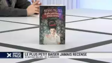 Marque-page - Le plus petit baiser jamais recensé