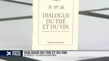 Marque-page - Dialogue du thé et du vin