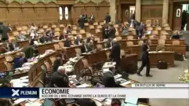 Pas de votation sur l'accord entre la Suisse et la Chine