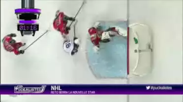 NHL: Reto Berra la nouvelle star