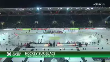 Le winter classic remporté par le Lausanne HC
