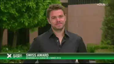 Wawrinka élu Suisse de l'année 2013