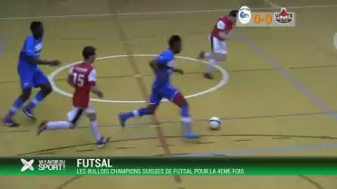 Les Bullois champions suisses de futsal pour la 4ème fois