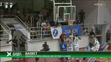 Fribourg Olympic arrache une victoire à Lugano