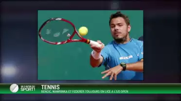 Bencic, Wawrinka et Federer toujours en lice à l'US Open