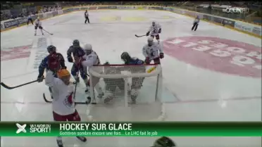 Hockey: Gottéron sombre encore, Lausanne fait le job