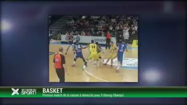 1er match de la saison à domicile pour Fribourg Olympic